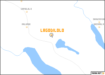 map of Lago Dilolo