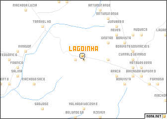map of Lagoinha