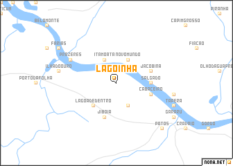 map of Lagoinha