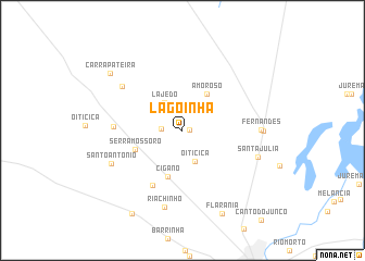 map of Lagoinha