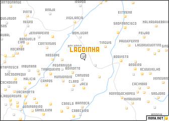 map of Lagoinha