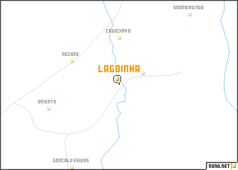 map of Lagoinha