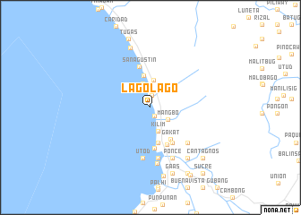 map of Lagolago