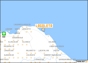 map of La Goleta