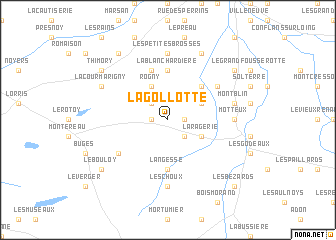 map of La Gollotte