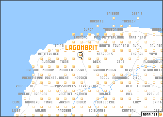 map of La Gombrit