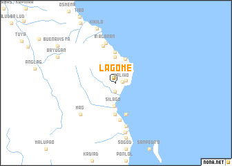 map of Lagome