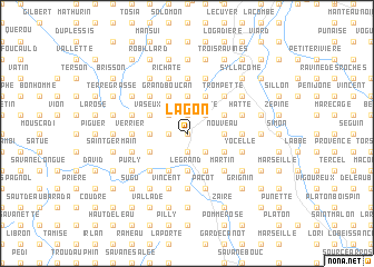 map of Lagon