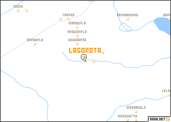 map of Lagorota