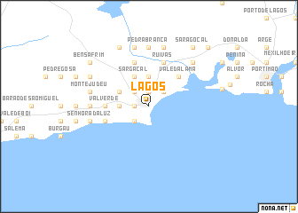 map of Lagos