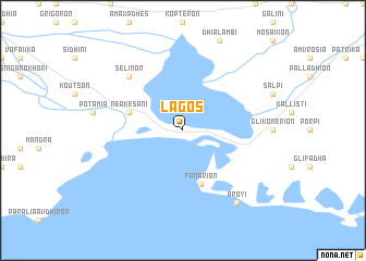 map of Lágos