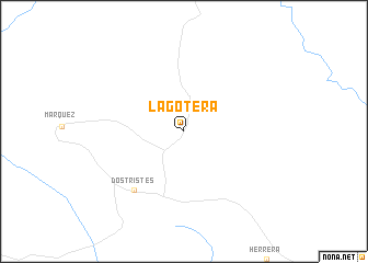 map of La Gotera