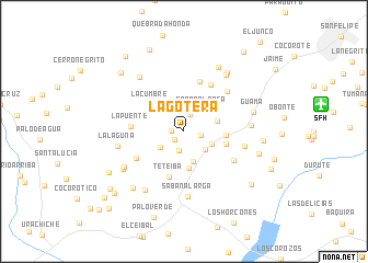 map of La Gotera