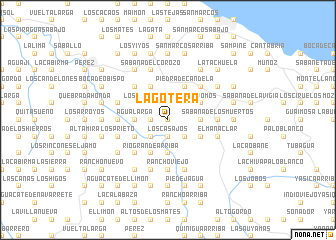 map of La Gotera