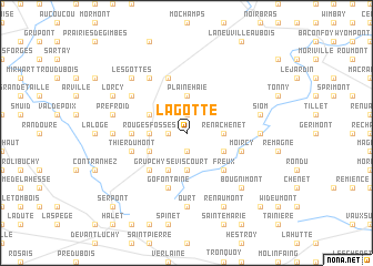 map of La Gotte