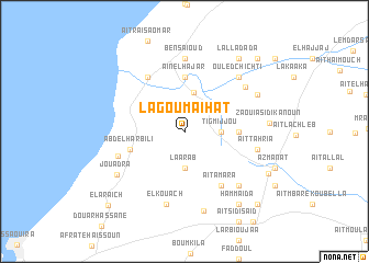 map of Lagoumaïhat