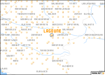 map of Lagoune