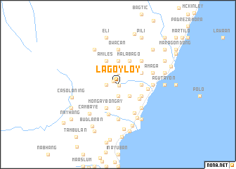 map of Lagoyloy