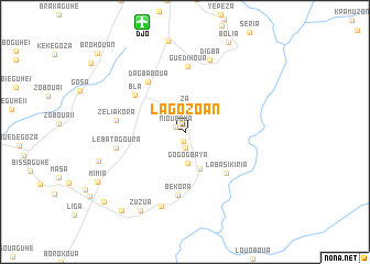 map of Lagozoan