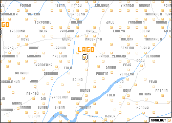 map of Lago