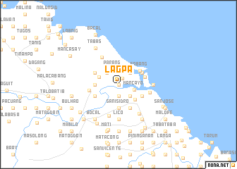 map of Lagpa