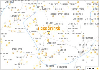 map of La Graciosa