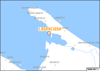 map of La Graciosa