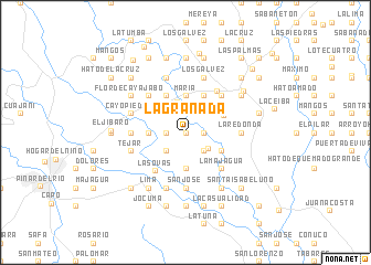 map of La Granada