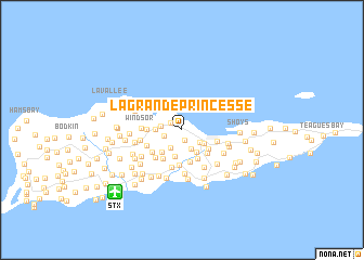 map of La Grande Princesse