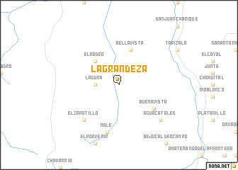 map of La Grandeza