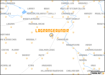 map of La Grange au Noir