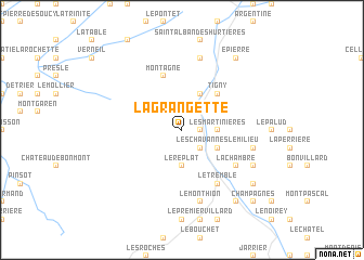 map of La Grangette