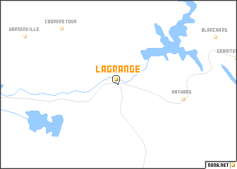 map of La Grange