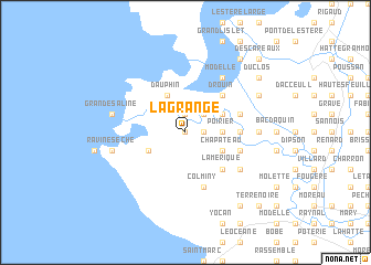 map of La Grange