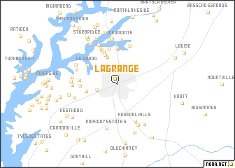 map of La Grange