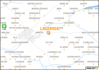 map of La Grange