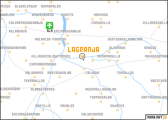 map of La Granja