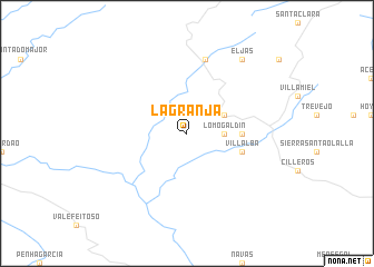 map of La Granja