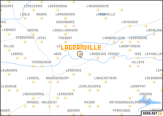 map of La Granville