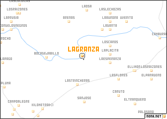 map of La Granza