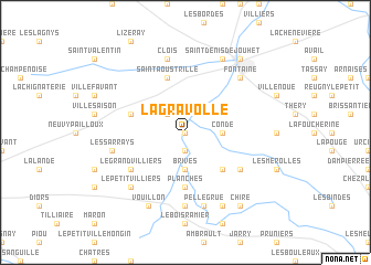 map of La Gravolle