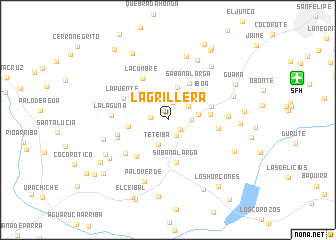 map of La Grillera