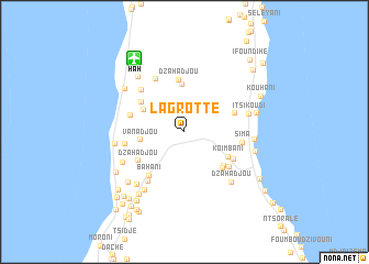 map of La Grotte