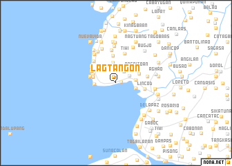 map of Lagtangon