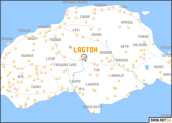 map of Lagtoh
