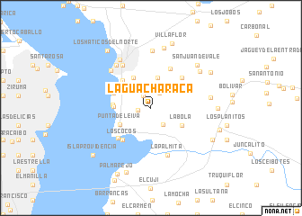 map of La Guacharaca