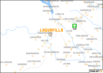 map of La Guafilla