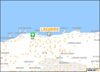 map of La Guaira