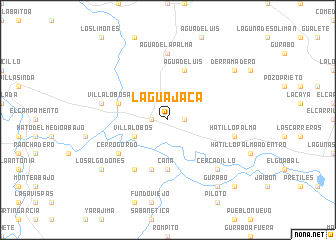 map of La Guajaca