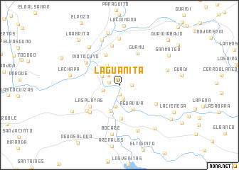 map of La Guanita